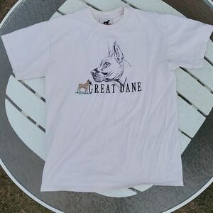 GR8 DOGS VINTAGE Great Dane TEE. MEDIUM. GUC. Unisex.
